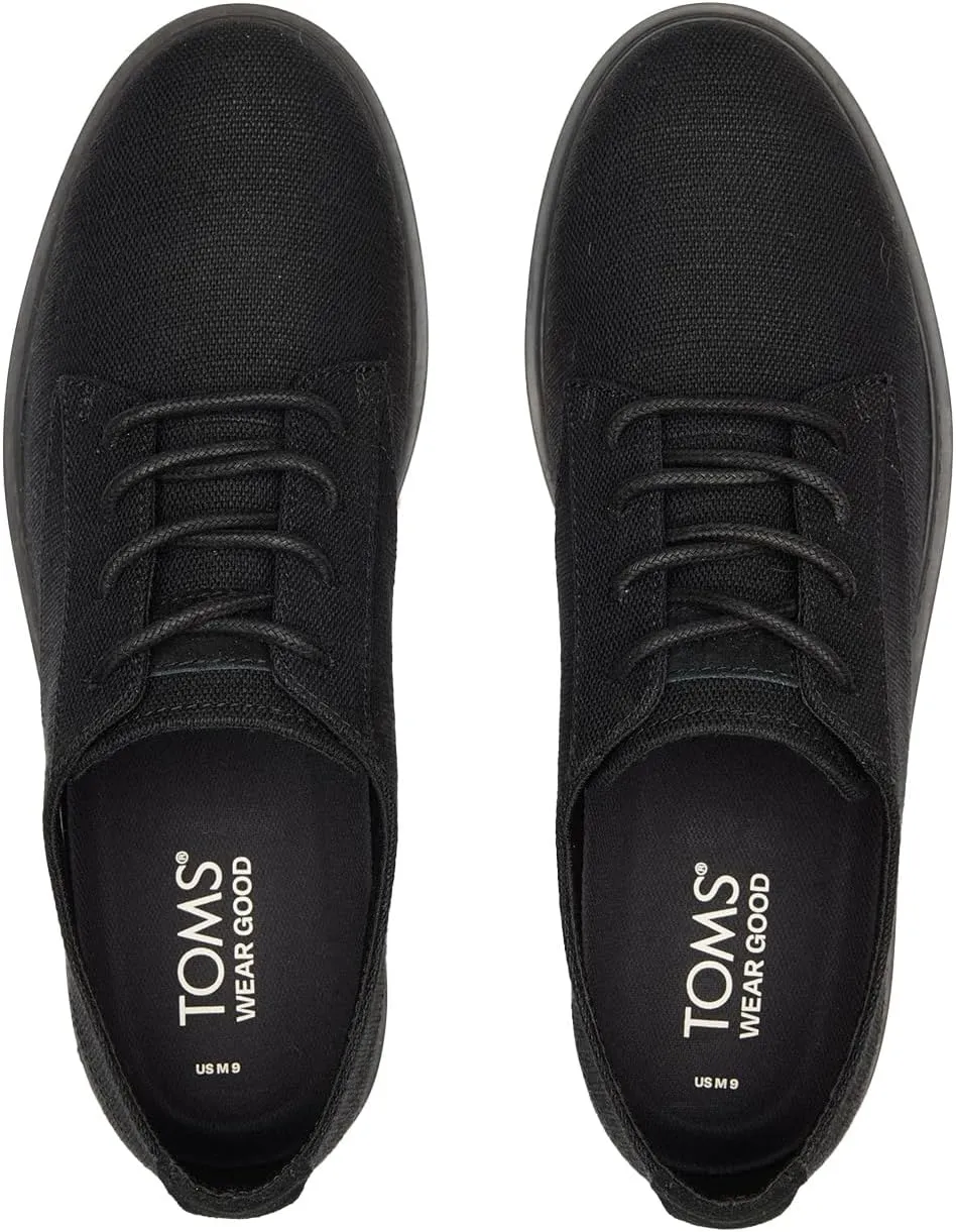 TOMS Mens Navi Travel Lite Lace Up Casual Shoes - Brown