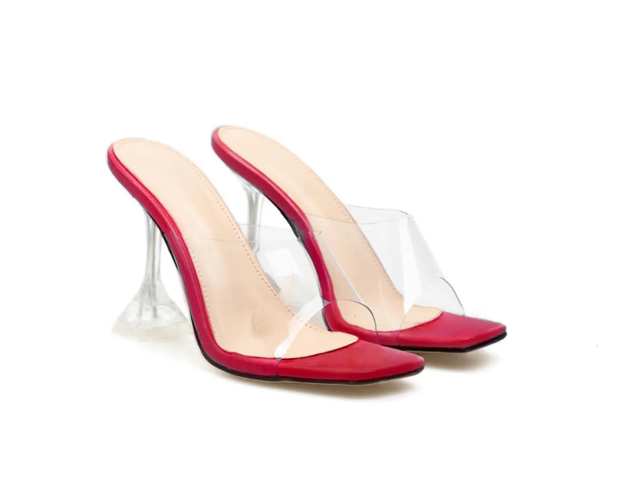 TRACY SQUARE TOE MULES