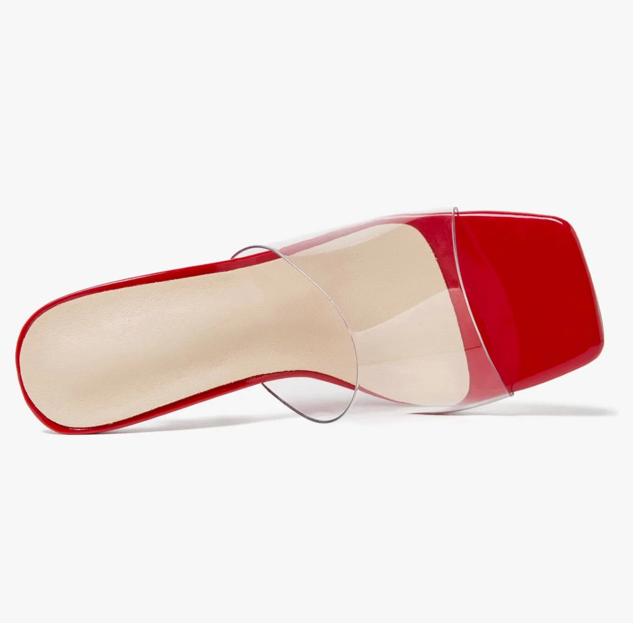 TRACY SQUARE TOE MULES