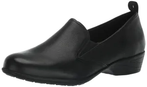 Trotters Women's Reggie Loafer, Black Leather, 12 Wide