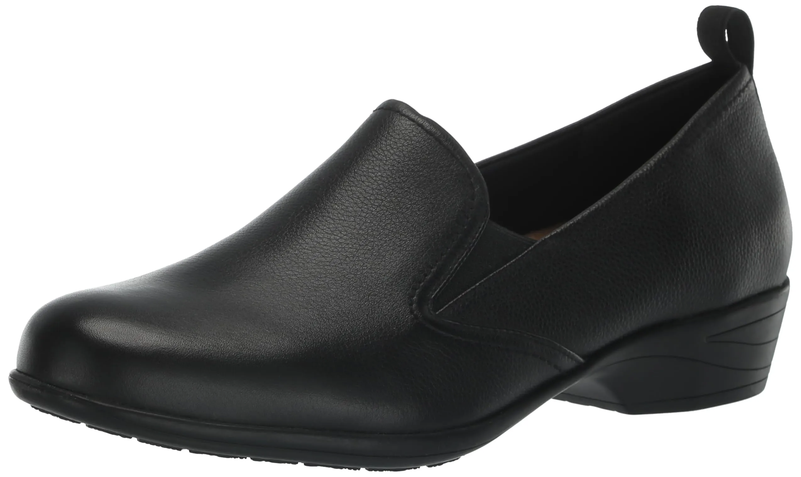 Trotters Women's Reggie Loafer, Black Leather, 12 Wide