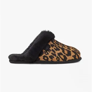UGG SCUFFETTE II PANTHER Womens Cow Hair Mule Slippers Butterscotch