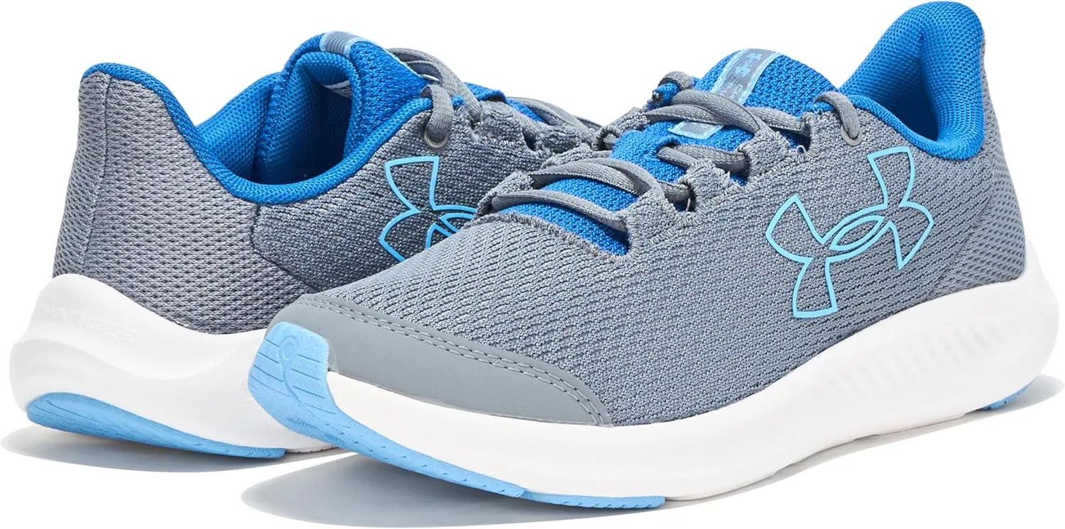 Under Armour Boys' Grade School Charged Pursuit 3 Big Logo Sneaker