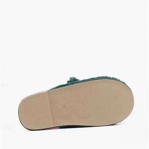 Vero Moda THEA Womens Reindeer Novelty Mule Slippers Ponderosa Pine