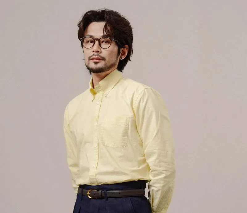 Washed Oxford Button-Down Shirt