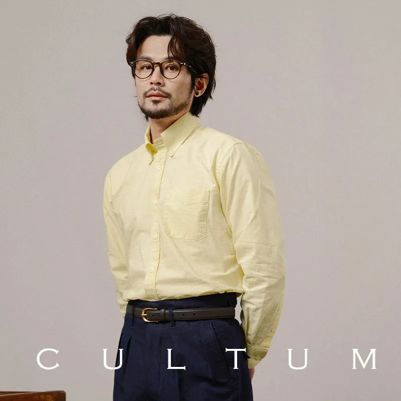 Washed Oxford Button-Down Shirt