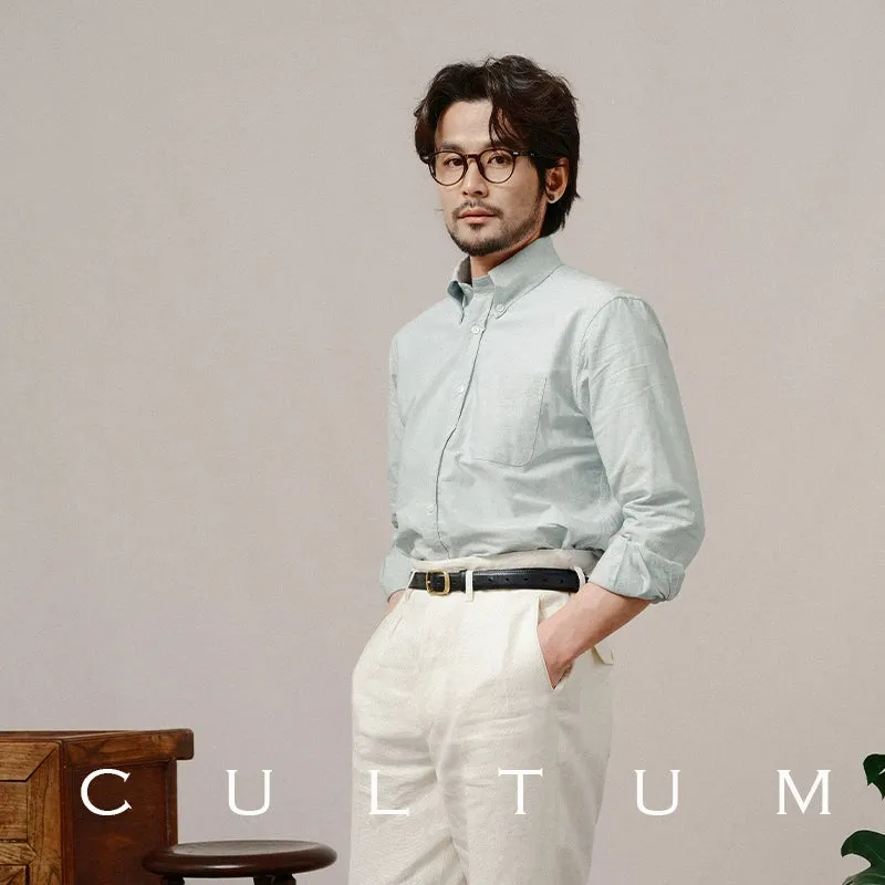 Washed Oxford Button-Down Shirt