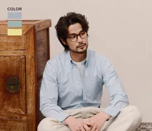 Washed Oxford Button-Down Shirt