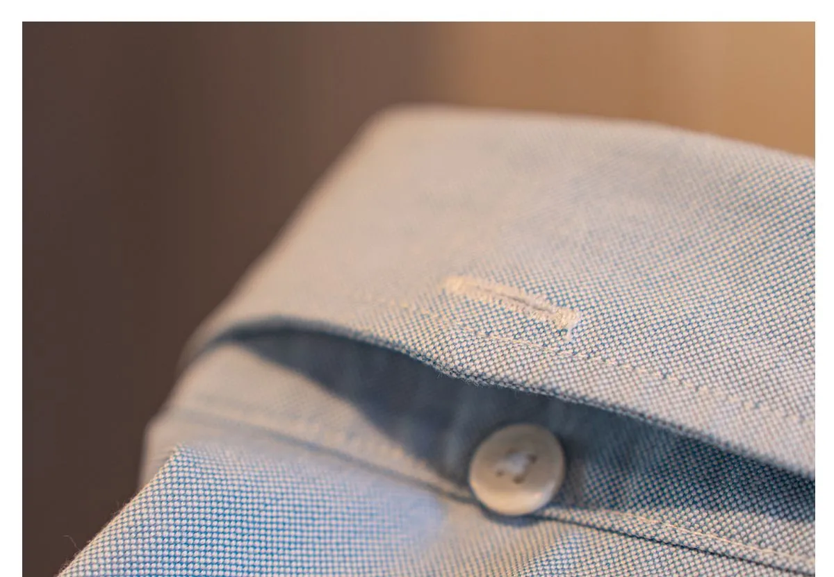 Washed Oxford Button-Down Shirt