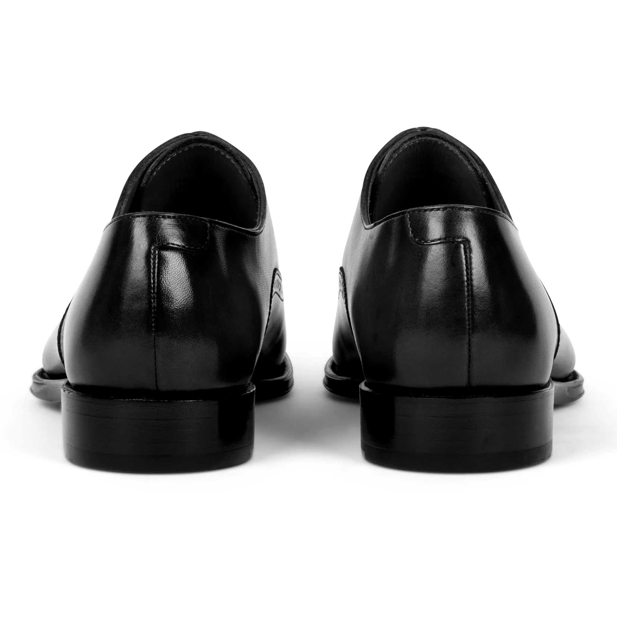Windsor Brogue Cap-Toe // Obsidian Black