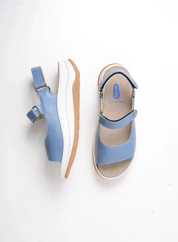 WOLKY ADURA SKY BLUE LEATHER
