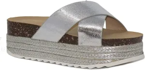 Women Platform Sandal Casual Beach Espadrille Slip On Summer Slides GG11