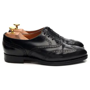 Women's 'Jenny' Black Leather Oxford Brogues UK 4.5 C