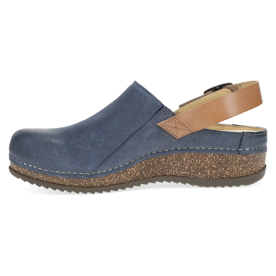 Women's Merrin Burnished Suede Shoe - Blue