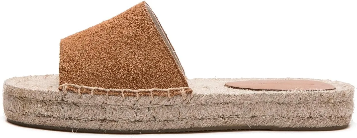 Women's One Word Thick Bottom Slippers - Fashionable Flat Shoes Comfortable Sandals Breathable Non slip Slippers Easy to Wear Suitable for Pairing with T-shirts, Dresses, Jeans