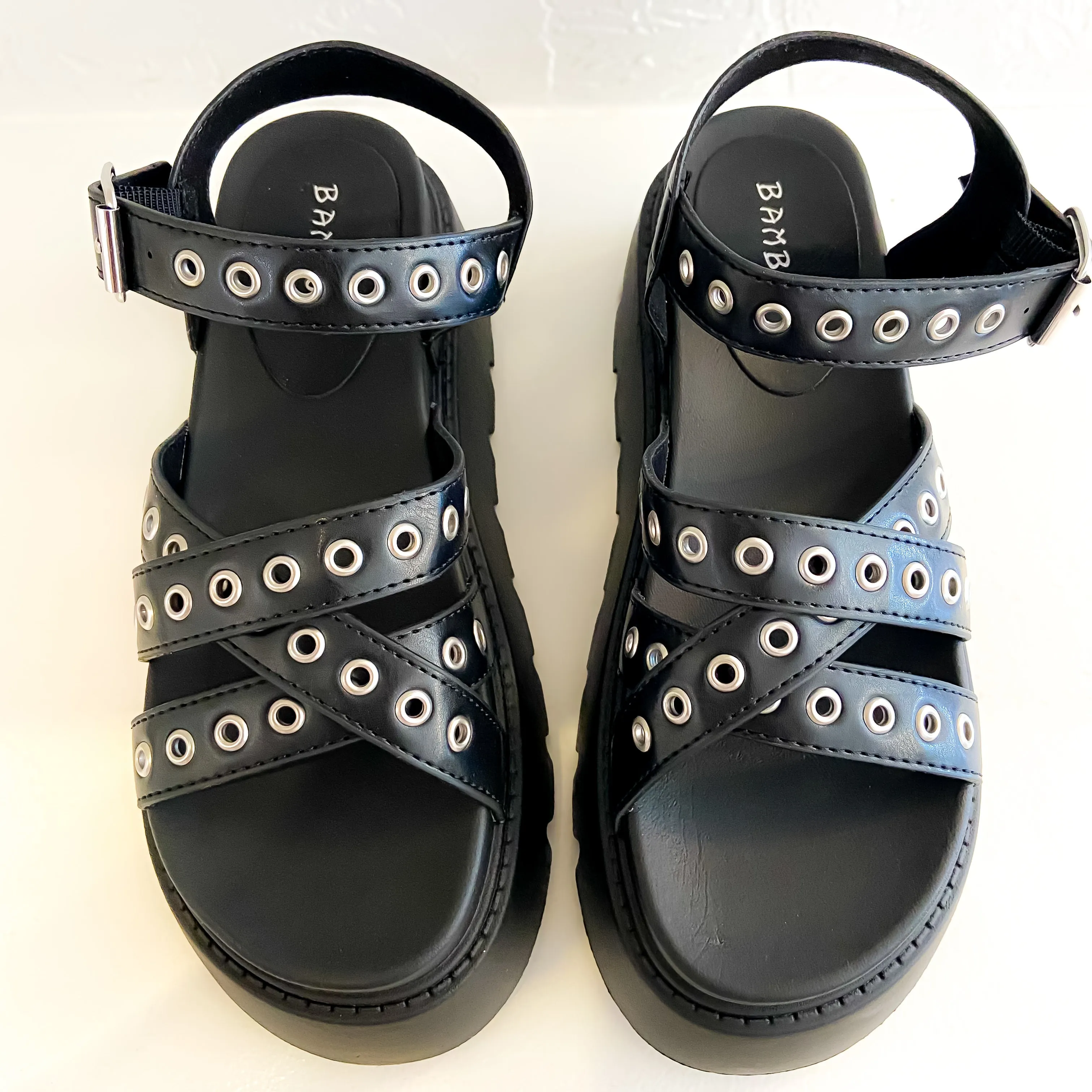 Wynn Grommet Platform Sandal