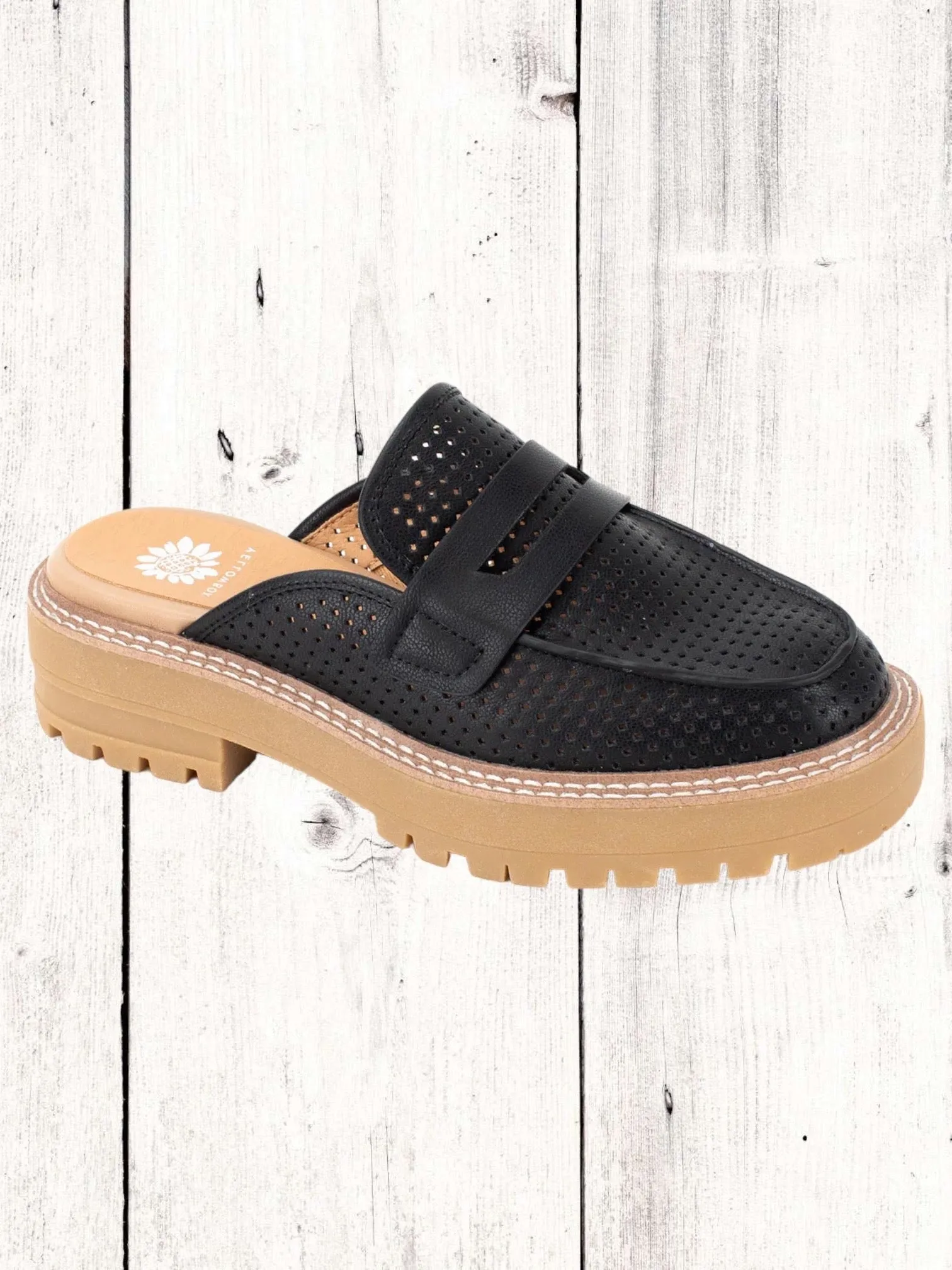 Yellow Box Sherlyn Mule
