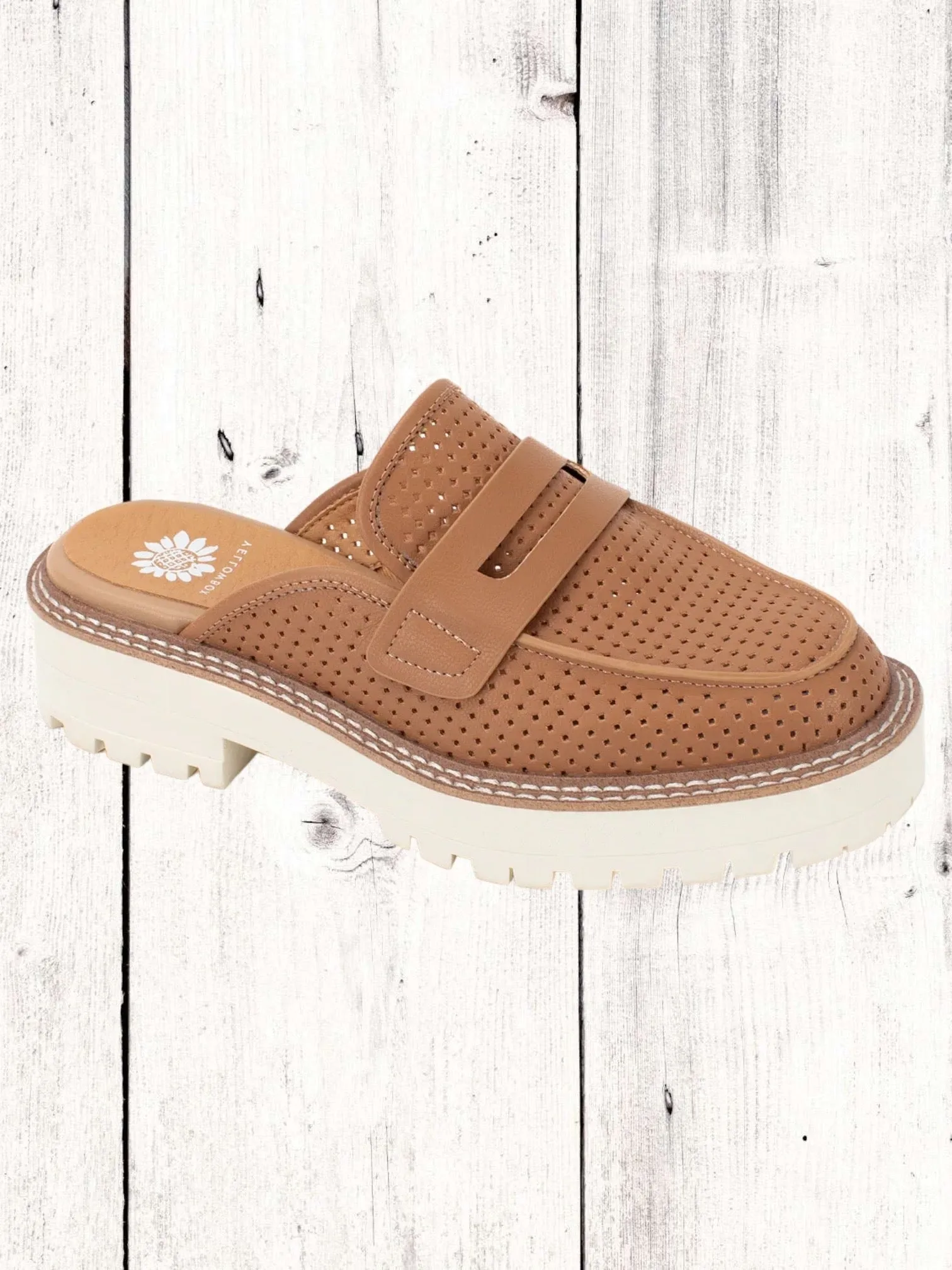 Yellow Box Sherlyn Mule
